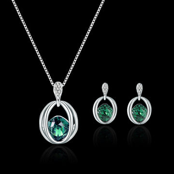 Women'S Fashion Crystal Diamond Pendant Necklace
