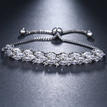 Fashion Horse Eye Zircon Bracelet For