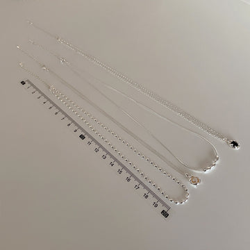 Irregular Zircon Pearl Metal Pendant Necklace