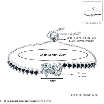 European And American Fashion Women'S Diamond Bracelet