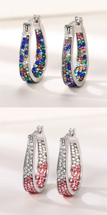 European And American Colorful Ear Clip