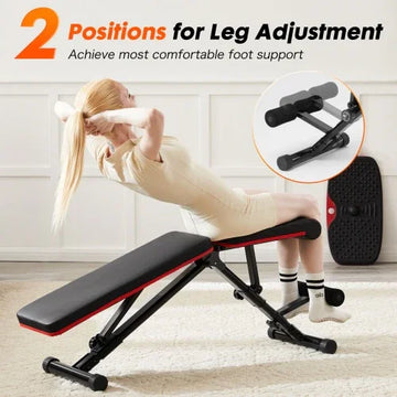 Adjustable Weight Bench Foldable Workout Bench for Home Gym 795lbs Capacity for Full Body Exercise and Strength Training