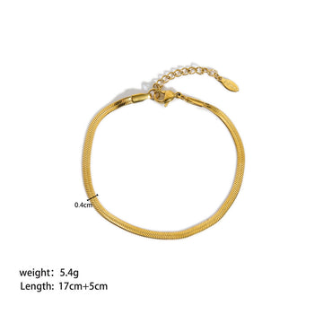 Stainless Steel Ornament Bracelet For Women