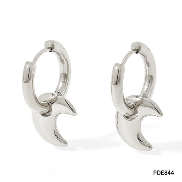 Xingx Stainless Steel Glossy Geometry Earrings