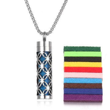 Aromatherapy Pendant Perfume Bottle Essential Oil Necklace