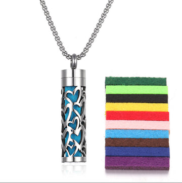Aromatherapy Pendant Perfume Bottle Essential Oil Necklace