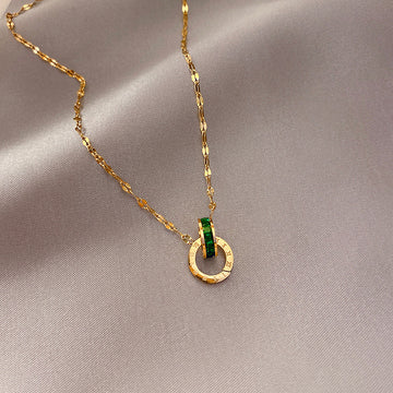 Titanium Steel Necklace Pendant Ins Wind