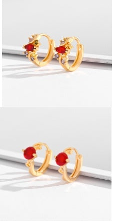 Fashion Multi Style Square Crystal Zircon