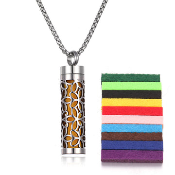 Aromatherapy Pendant Perfume Bottle Essential Oil Necklace