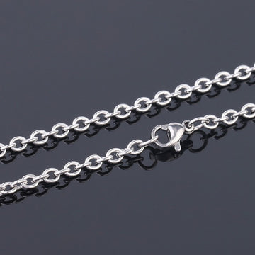 Stainless Steel Wing Pendant Necklace With