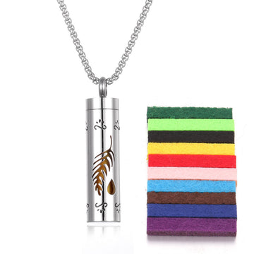 Aromatherapy Pendant Perfume Bottle Essential Oil Necklace