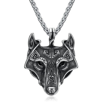 Asgard Crafted Norse Grey Wolf Head