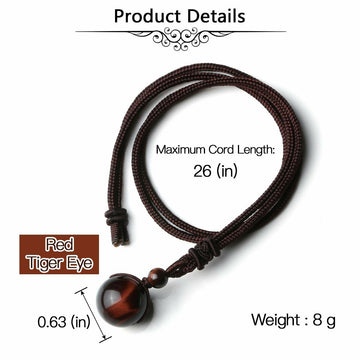 Fashion 16Mm Natural Obsidian Amethyst Pendant Necklace