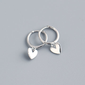 Love Heart Earrings Premium Temperament Jewelry