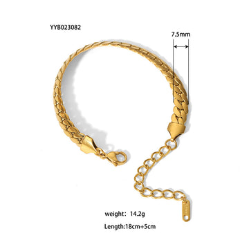 Stainless Steel Ornament Bracelet For Women