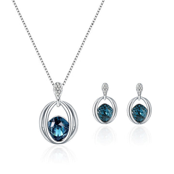Women'S Fashion Crystal Diamond Pendant Necklace