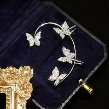Fashion Earring Butterfly Ear Clip And