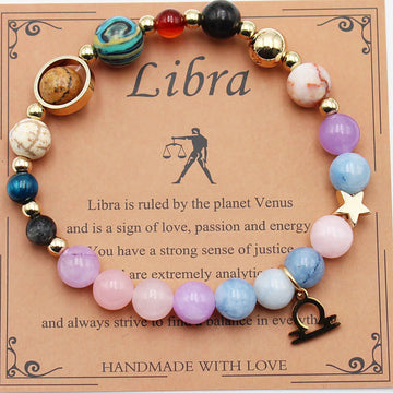 Eight Planets Twelve Constellation Morgan Stone Bracelet