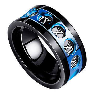 Personality Ring Titanium Steel Hip Hop