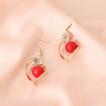 Women'S Fashionable Temperamental All Match Earrings