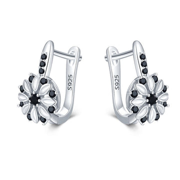 Fashion Earrings For Women Copper Inlaid