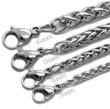 Titanium Steel Men'S Keel Chain All Necklace