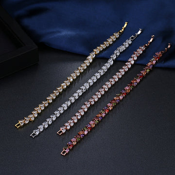 Fashion Horse Eye Zircon Bracelet For