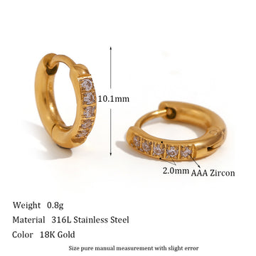 Women'S Fashion Titanium Steel Rounded Edge