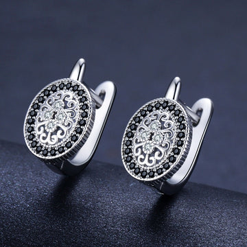 Fashion Creative Copper Plated Earrings With
