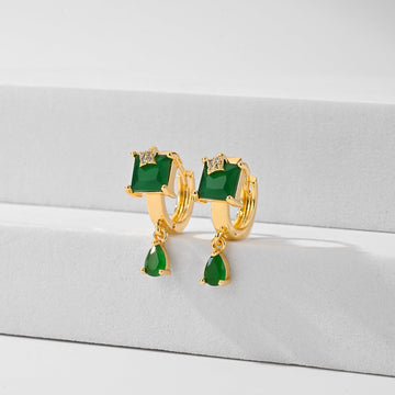 Popular Fashion Earrings Copper Plated Gold