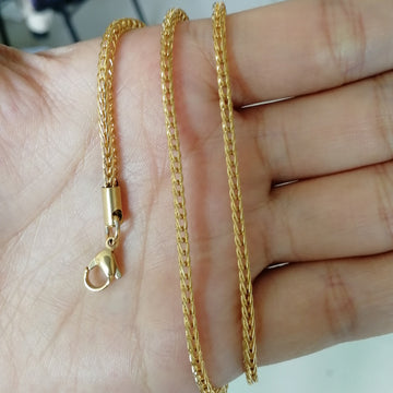 Vacuum Electroplating Stainless Steel Chain Necklace