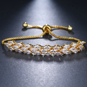 Fashion Horse Eye Zircon Bracelet For
