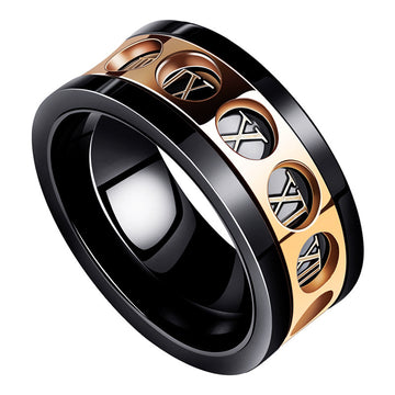 Personality Ring Titanium Steel Hip Hop