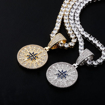 Iced Pendant Jewelry For Men And