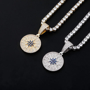 Iced Pendant Jewelry For Men And