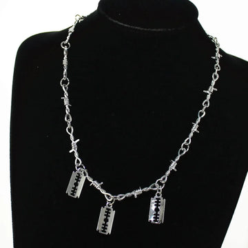 Thorn Necklace Cold Wind Blade Pendant