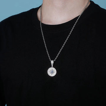 Iced Pendant Jewelry For Men And