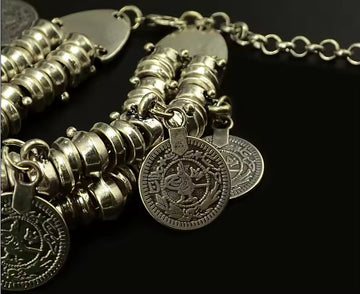 Coin Short Bracelet And Anklet Dual