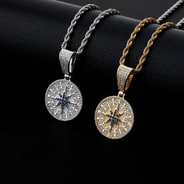 Iced Pendant Jewelry For Men And