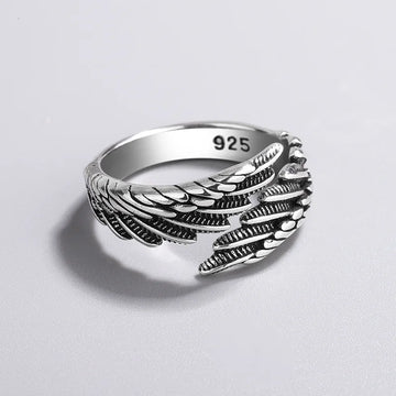 Love Couple Plain Silver Ring With