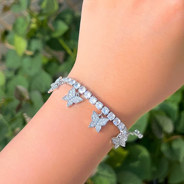Multi Butterfly Bracelet Light Luxury Niche