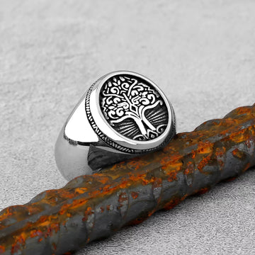 Asgard Crafted Handcrafted Stainless Steel Celtic Ring