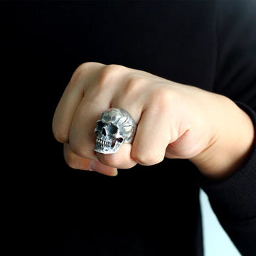 Fashion Personality Halloween Punk Skull Ring
