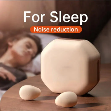 Wireless TWS Earphones Noise Cancelling Mini Invisible In-Ear Sleep Earbuds Bluetooth Headphones for Comfortable Sleeping