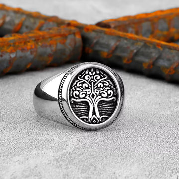 Asgard Crafted Handcrafted Stainless Steel Celtic Ring