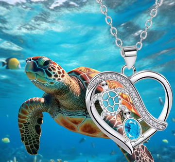 Necklace Love Turtle European And American