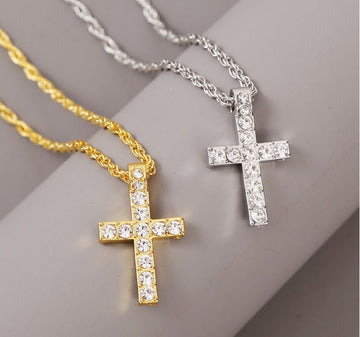 Cross Pendant Necklace For Women And