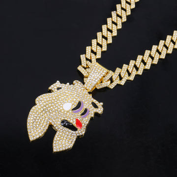 Jewelry Fashion Magic Hat Rabbit Head Necklace