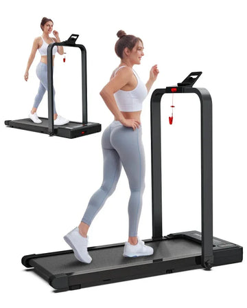 Walking Pad Under Desk Treadmill for Home Office 2.5HP with Remote Control Speed Range 0.5 to 4 MPH