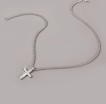 Cross Pendant Necklace For Women And